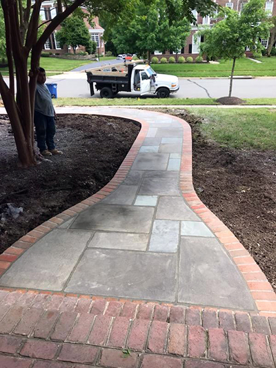 Flagstone Front Walkway northern va