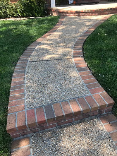 Concrete and Brick Steps Fairfax va