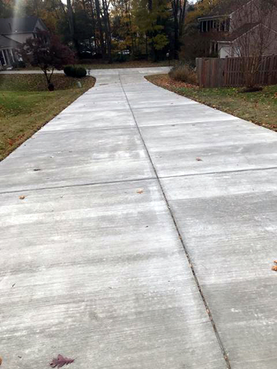 concrete driveway install fairfax va