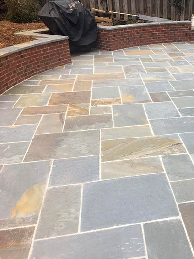 cut dimensional flagstone patio fairfax va